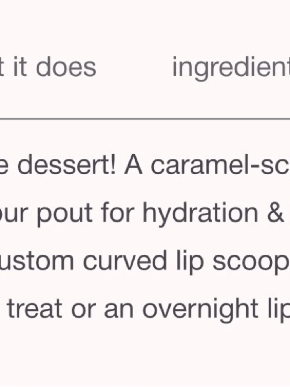 Tarte maracuja juicy melt mask In Glaze-Clear